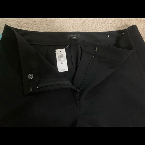 Wide Leg Cropped Pant /Sz 12 - Picture 4 of 7